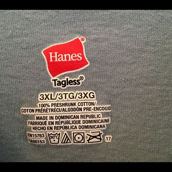 HANES tee men 3X EUC - Picture 3 of 3